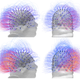 Information sharing between brain cells before (top) and after (bottom) Image: Corazzol et al (2017)
